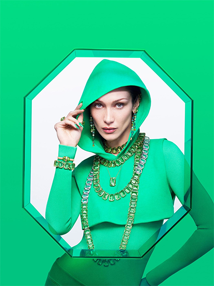 Белла Хадид стала амбассадором бренда Swarovski: новая кампания с участием модели